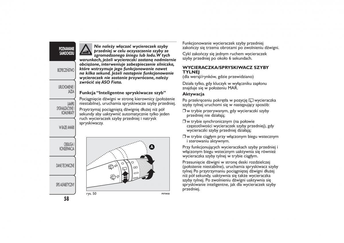 Fiat Fiorino IV 4 instrukcja obslugi / page 61