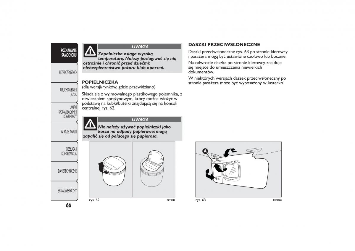 Fiat Fiorino IV 4 instrukcja obslugi / page 69