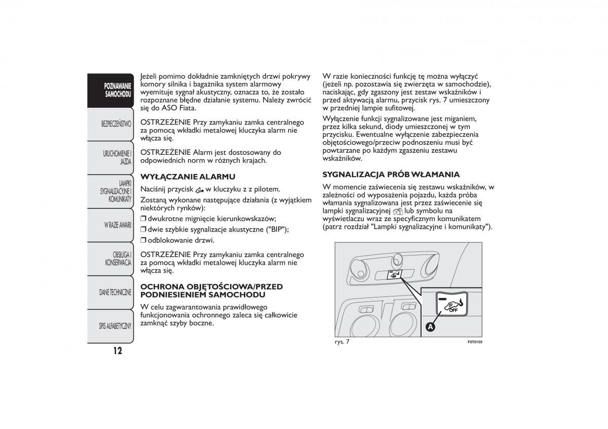 manual  Fiat Fiorino IV 4 instrukcja / page 15