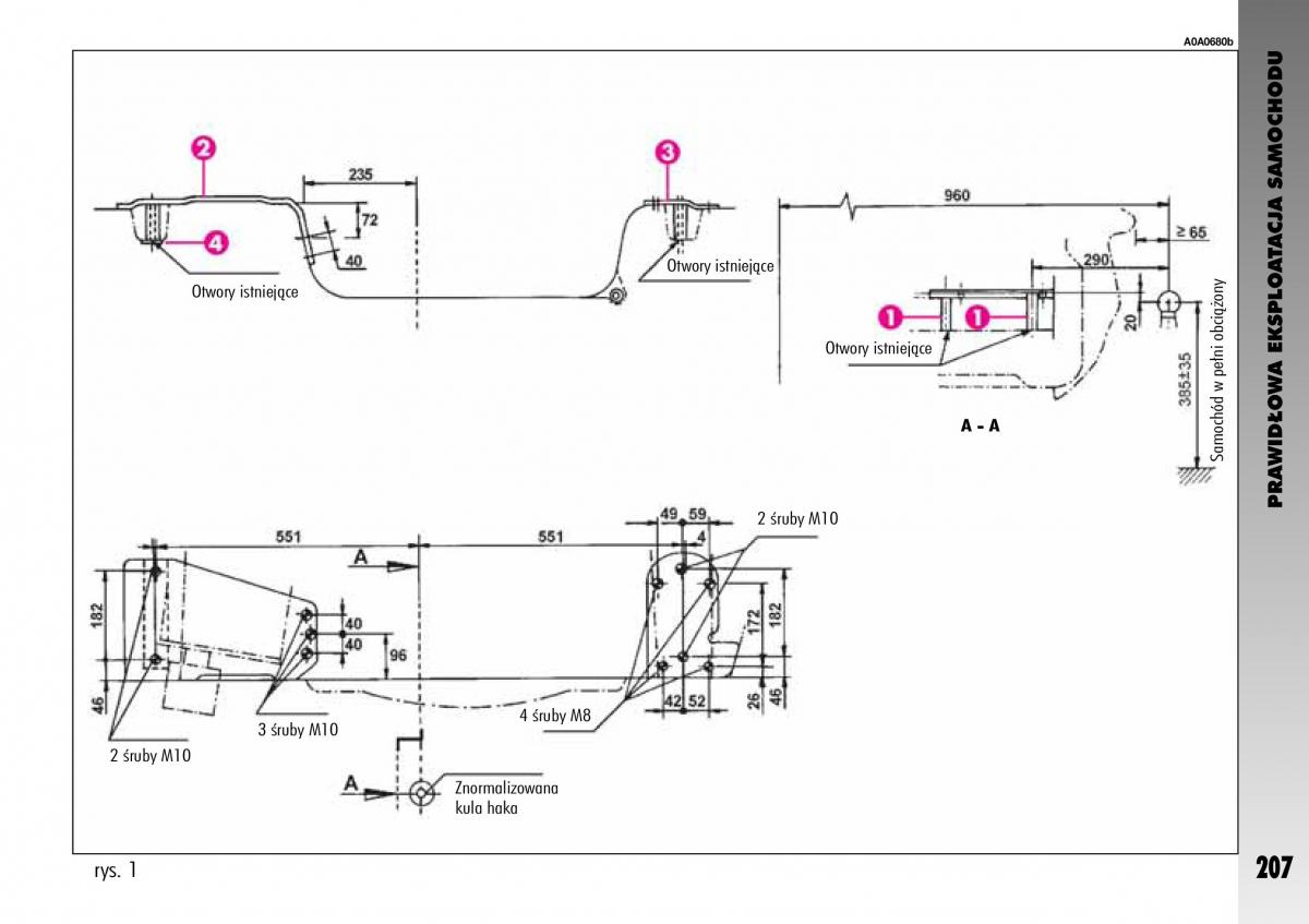 manual  Alfa Romeo GT instrukcja / page 208