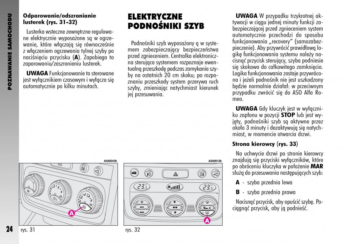 manual  Alfa Romeo GT instrukcja / page 25