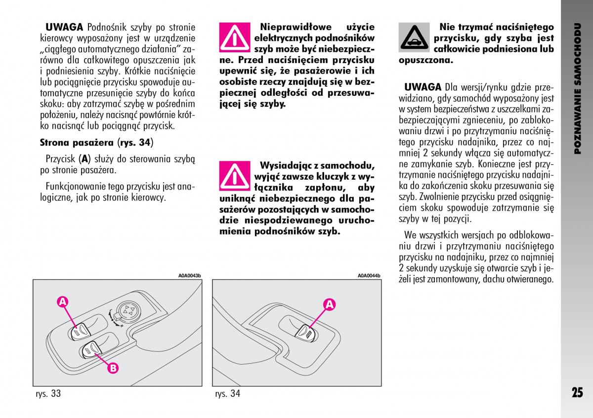 manual  Alfa Romeo GT instrukcja / page 26