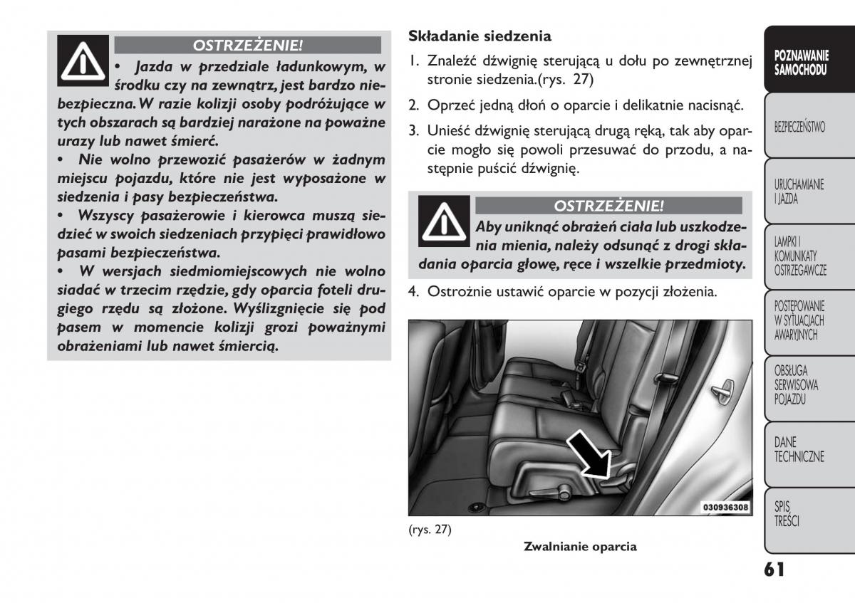 manual  Fiat Freemont instrukcja / page 67