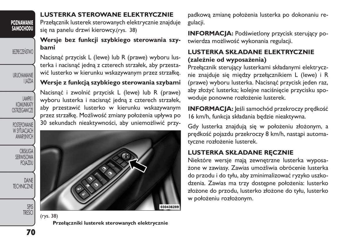 manual  Fiat Freemont instrukcja / page 76