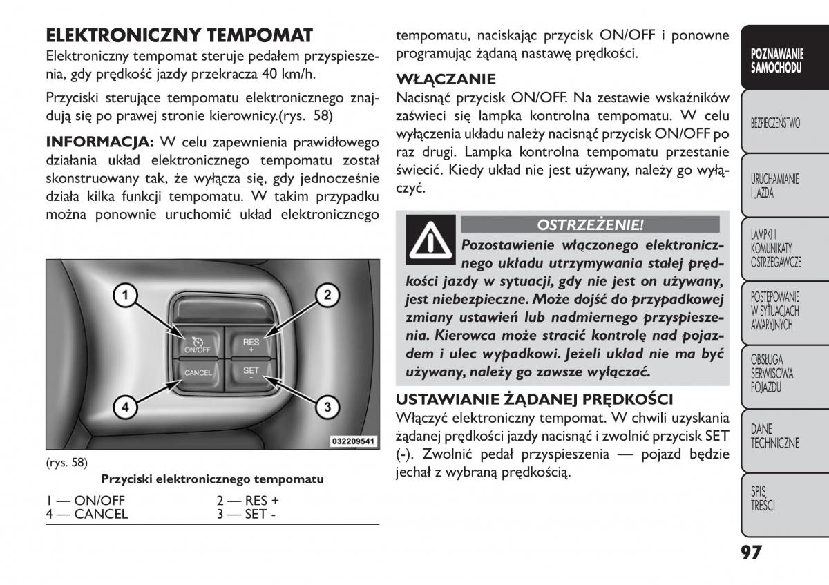 manual  Fiat Freemont instrukcja / page 103