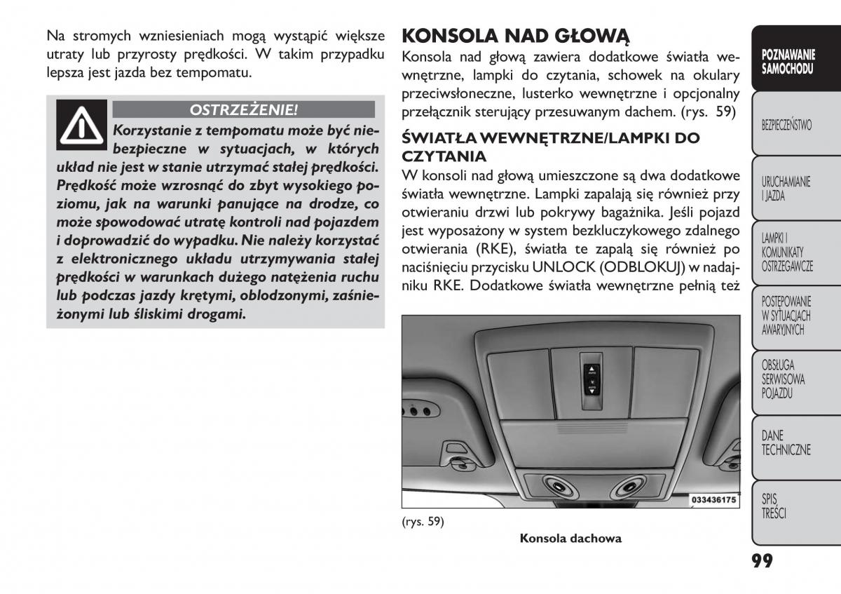 manual  Fiat Freemont instrukcja / page 105