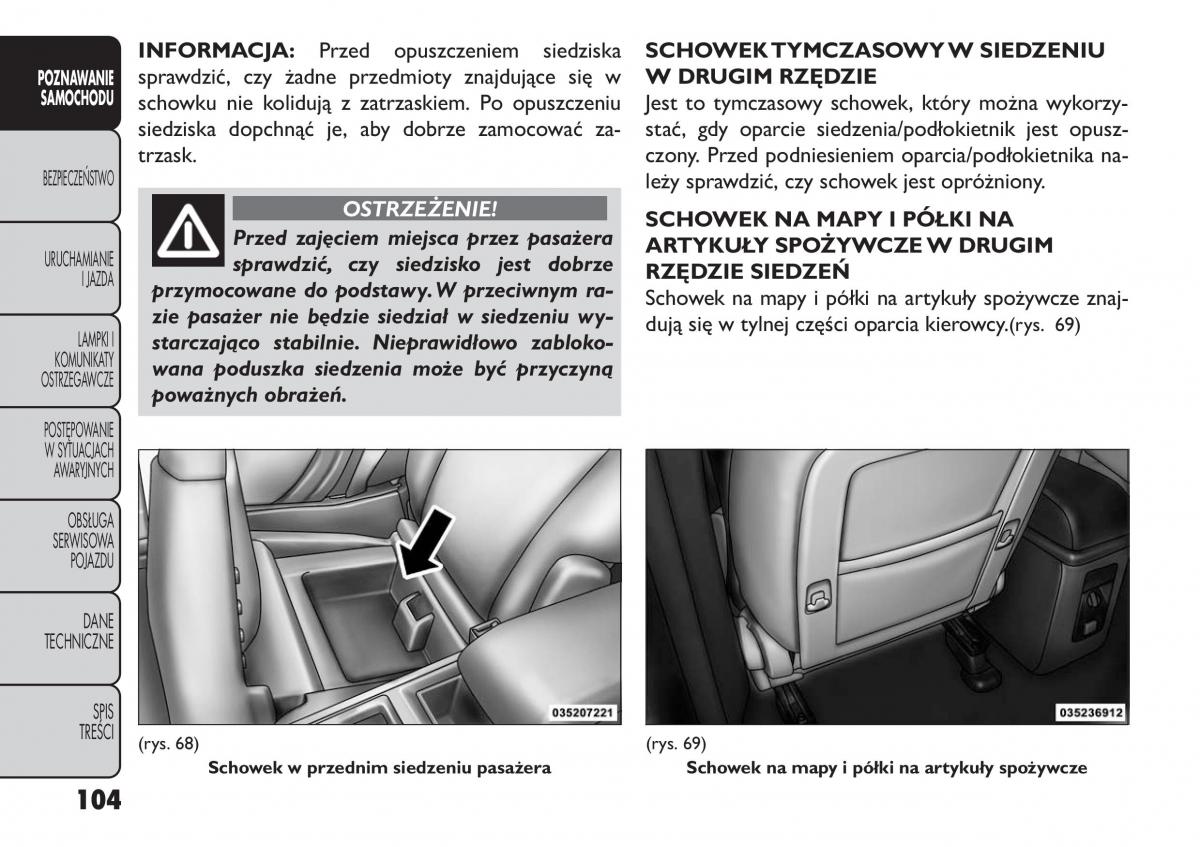 manual  Fiat Freemont instrukcja / page 110