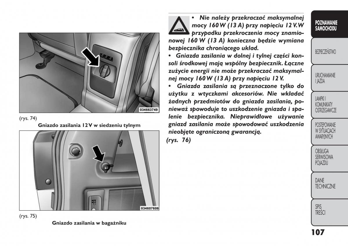 manual  Fiat Freemont instrukcja / page 113