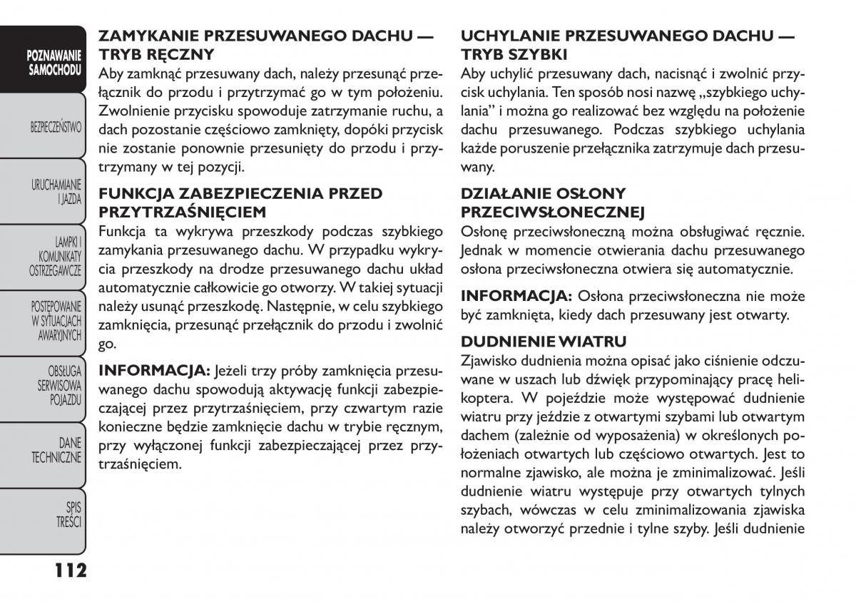 manual  Fiat Freemont instrukcja / page 118