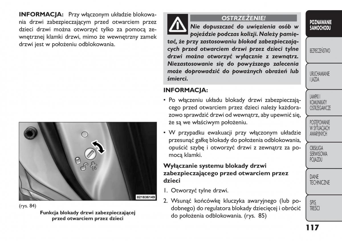 manual  Fiat Freemont instrukcja / page 123