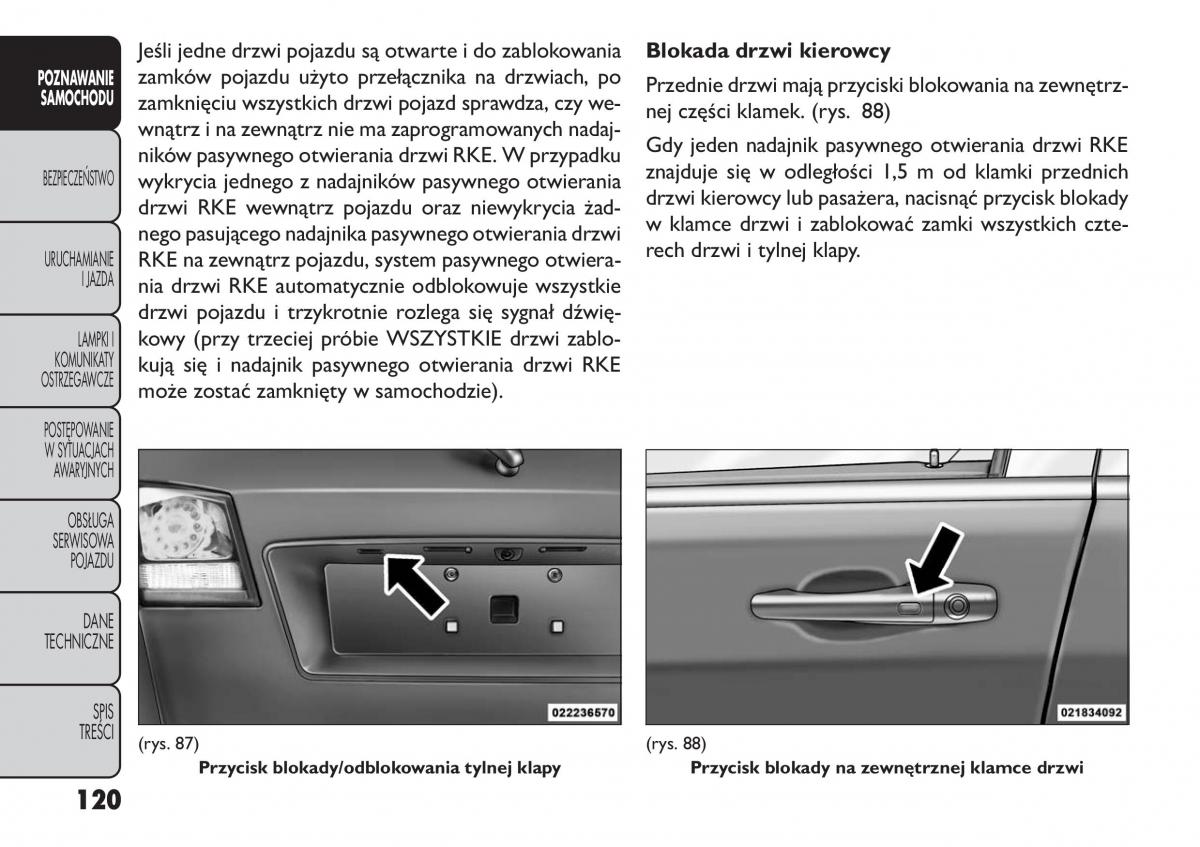 manual  Fiat Freemont instrukcja / page 126