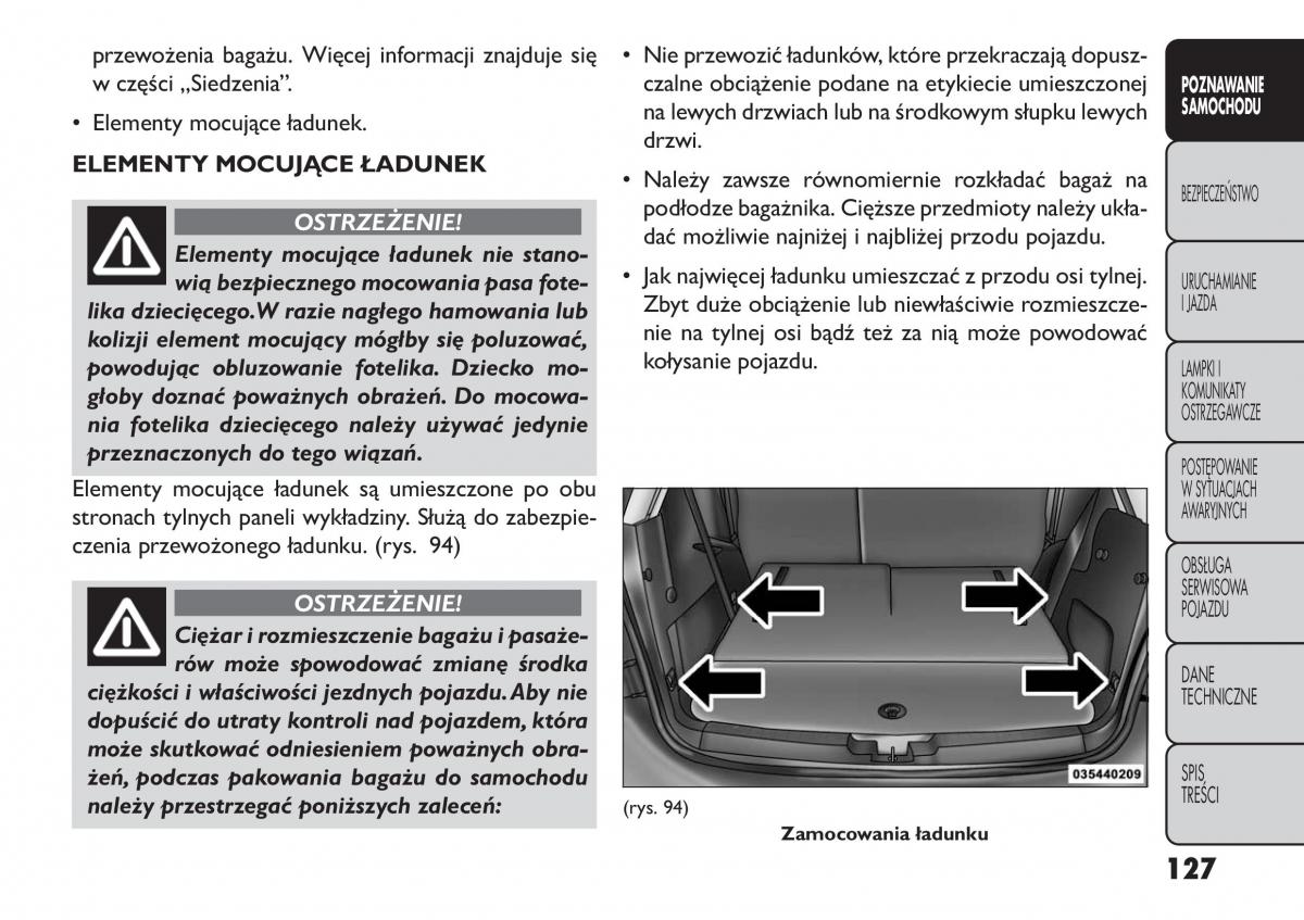 manual  Fiat Freemont instrukcja / page 133