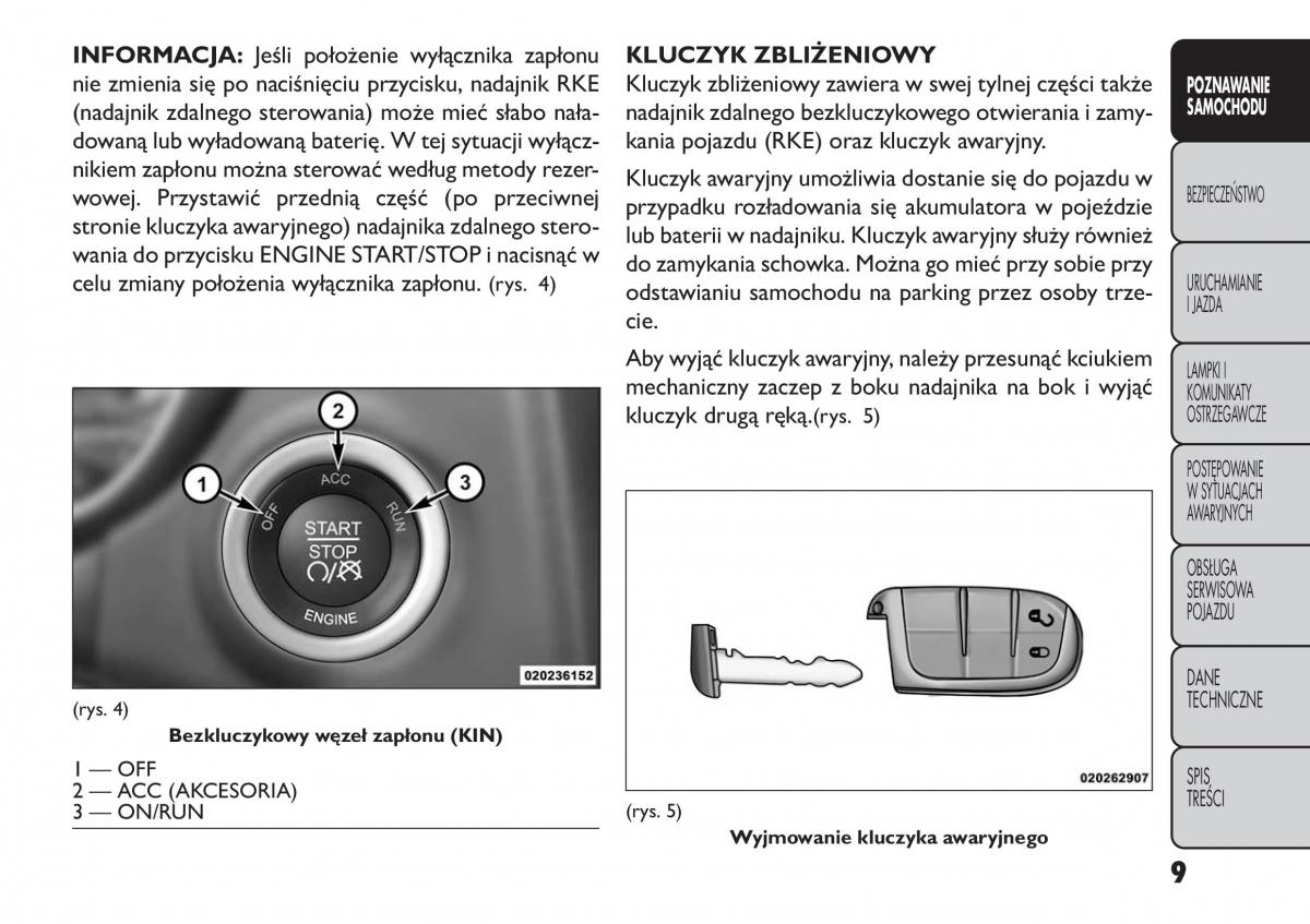 manual  Fiat Freemont instrukcja / page 15