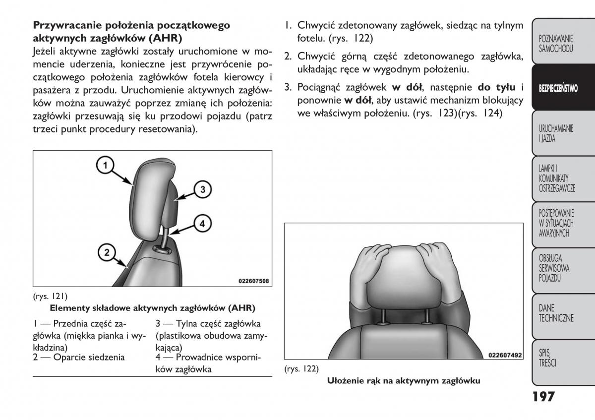 manual  Fiat Freemont instrukcja / page 203