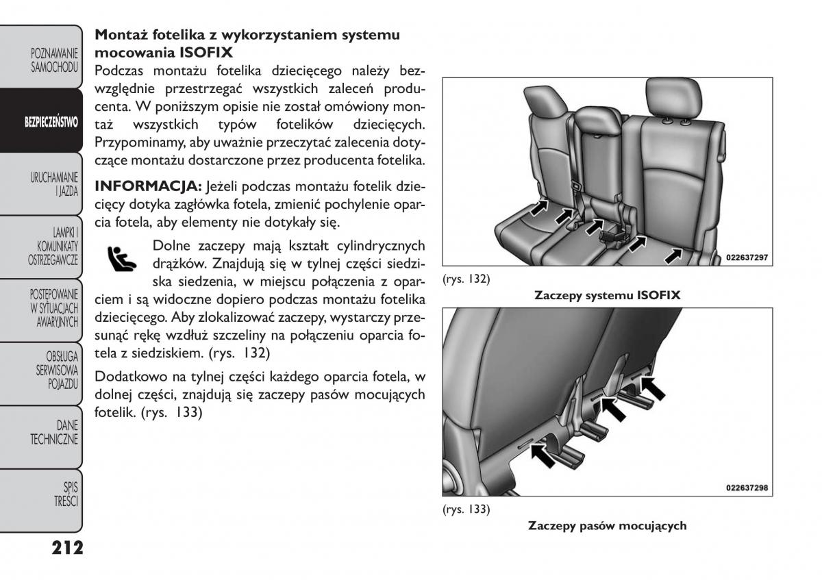 manual  Fiat Freemont instrukcja / page 218