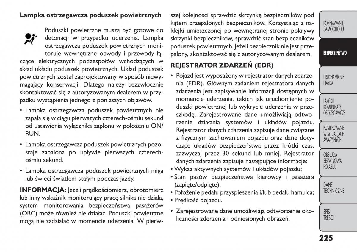 Fiat Freemont instrukcja obslugi / page 231