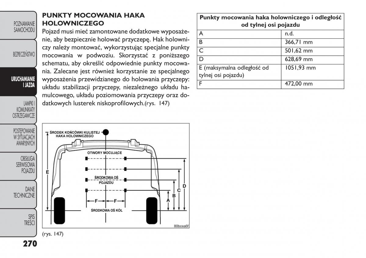 manual  Fiat Freemont instrukcja / page 276