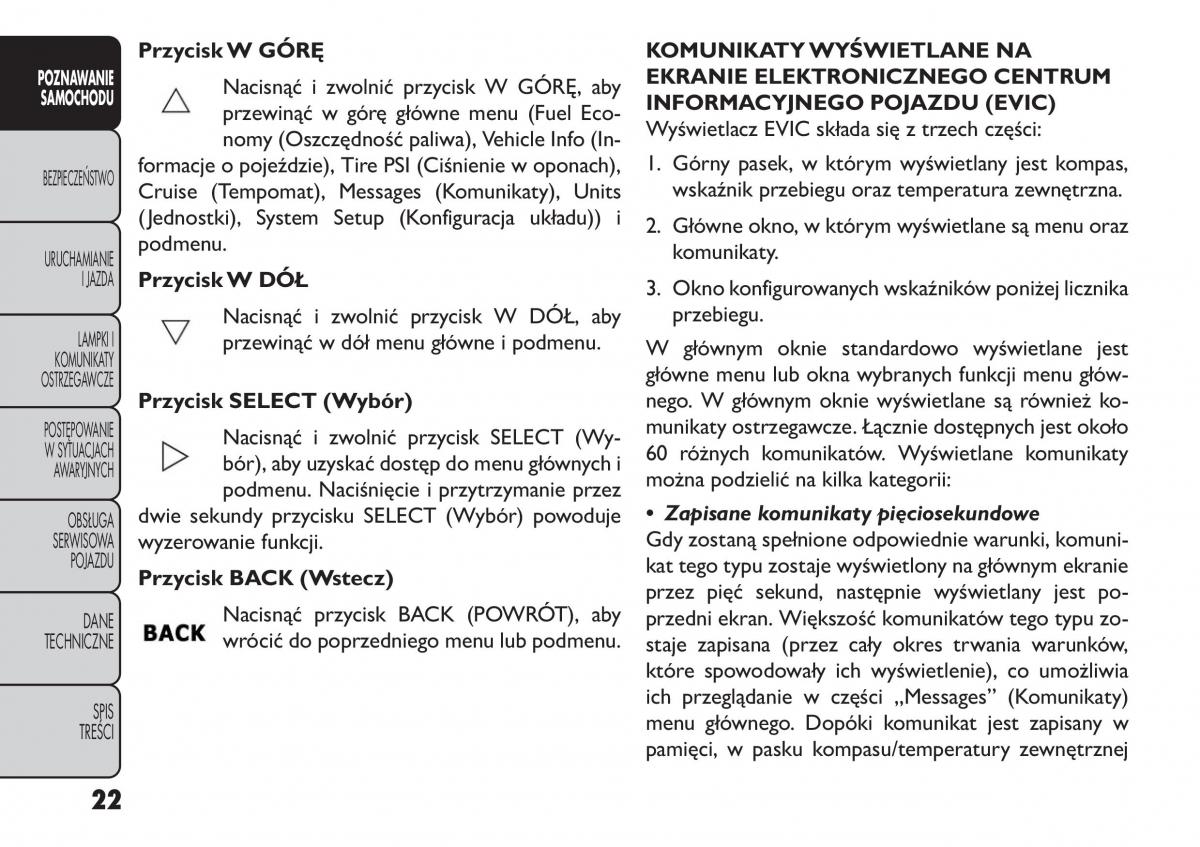 manual  Fiat Freemont instrukcja / page 28