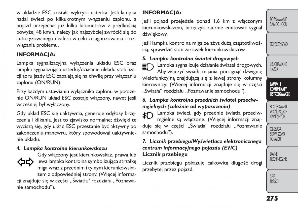 manual  Fiat Freemont instrukcja / page 281