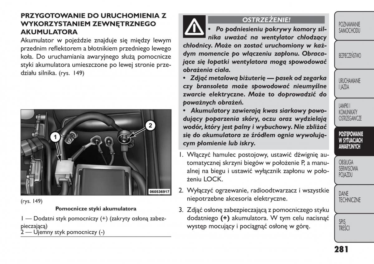 manual  Fiat Freemont instrukcja / page 287