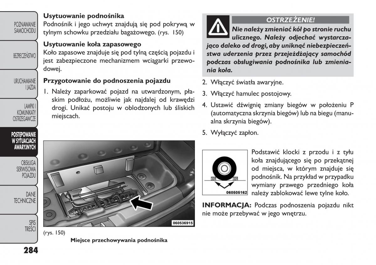 manual  Fiat Freemont instrukcja / page 290