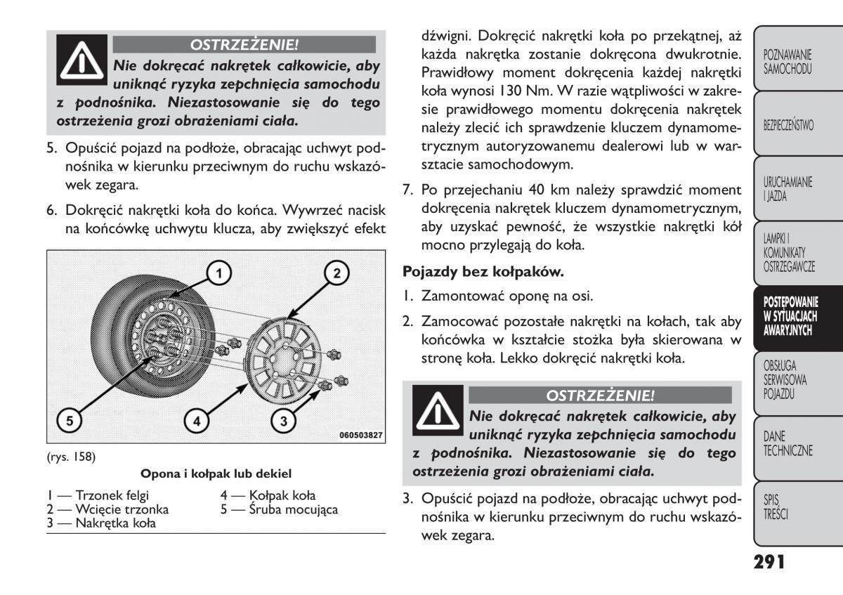 manual  Fiat Freemont instrukcja / page 297