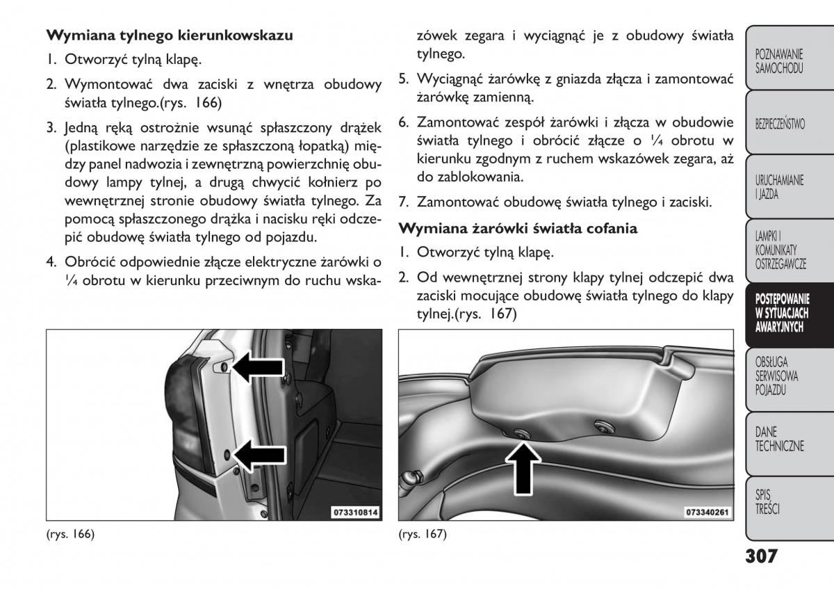 manual  Fiat Freemont instrukcja / page 313