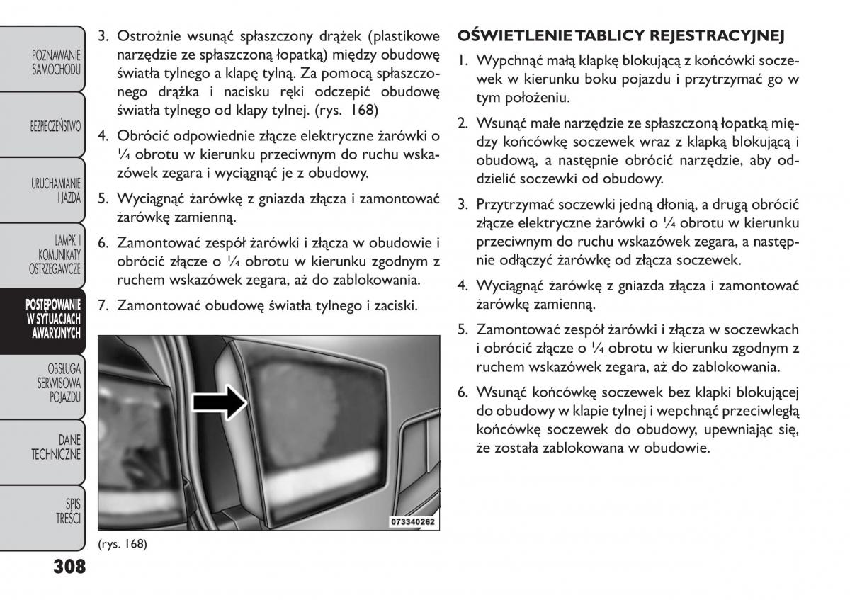 manual  Fiat Freemont instrukcja / page 314