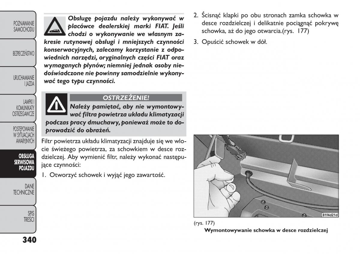 manual  Fiat Freemont instrukcja / page 346