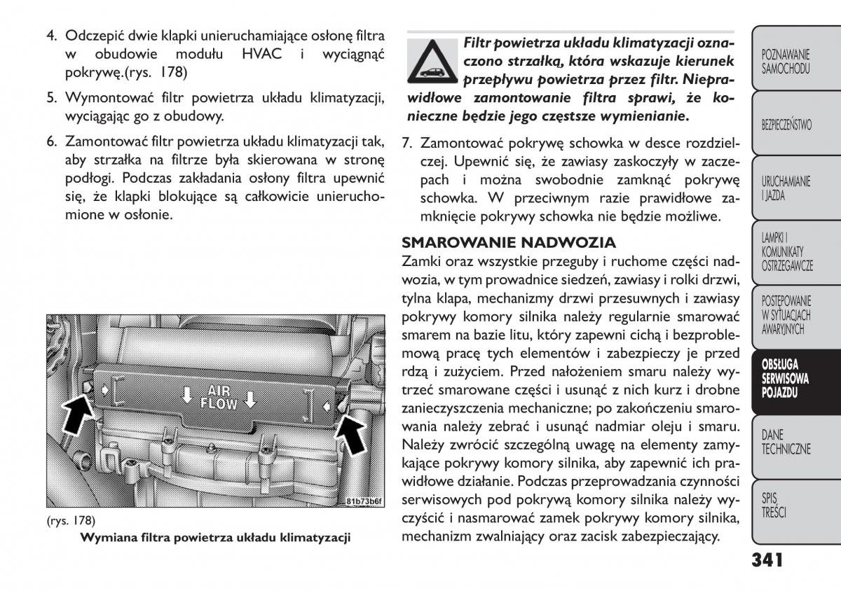 manual  Fiat Freemont instrukcja / page 347