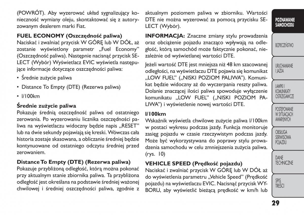 manual  Fiat Freemont instrukcja / page 35