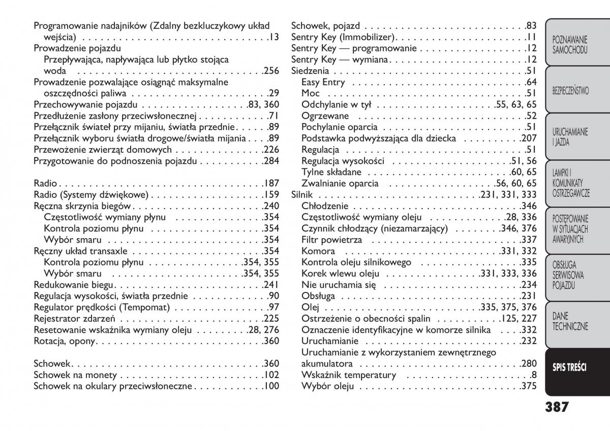 manual  Fiat Freemont instrukcja / page 393