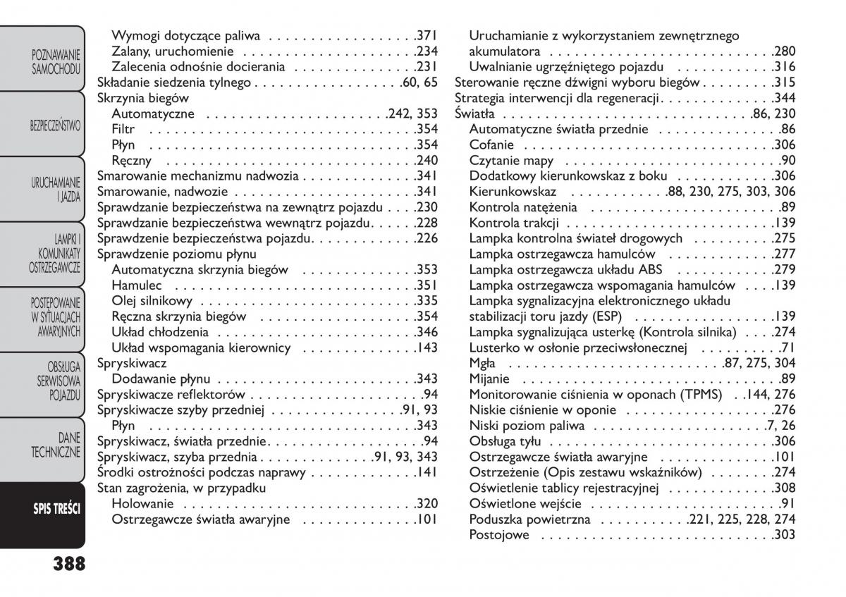 Fiat Freemont instrukcja obslugi / page 394