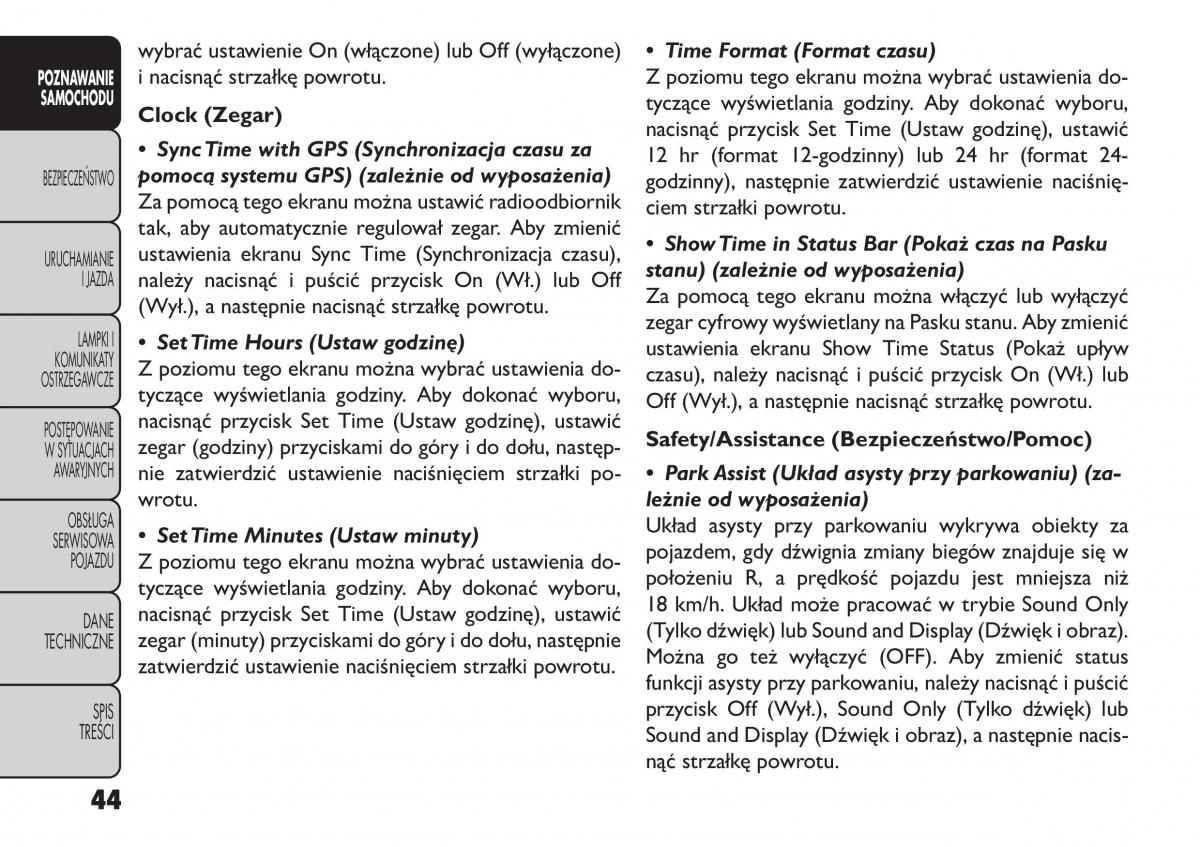 manual  Fiat Freemont instrukcja / page 50