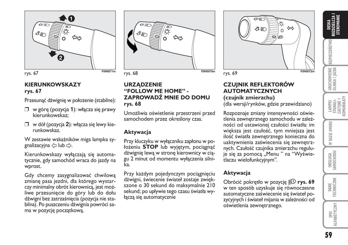 Fiat Idea instrukcja obslugi / page 60