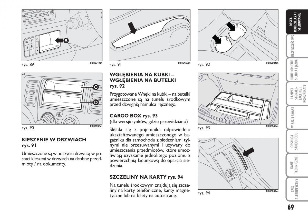 Fiat Idea instrukcja obslugi / page 70