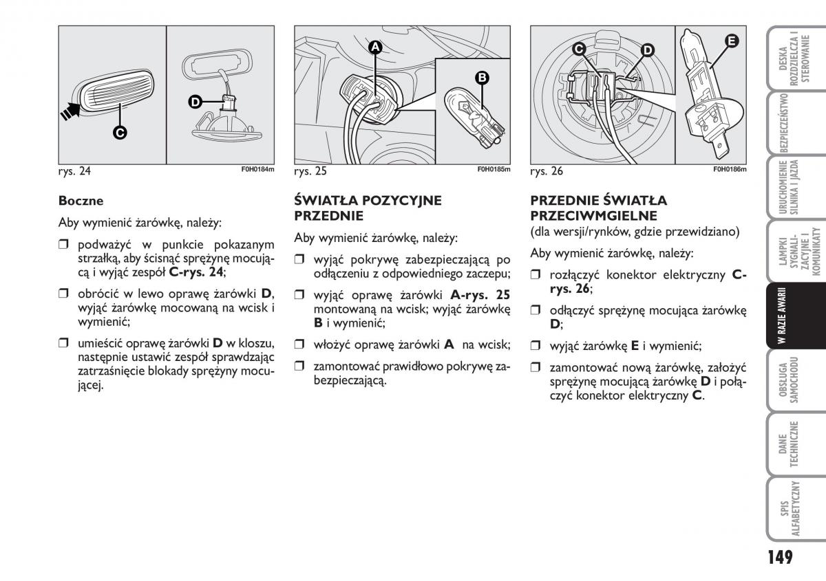 Fiat Idea instrukcja obslugi / page 150