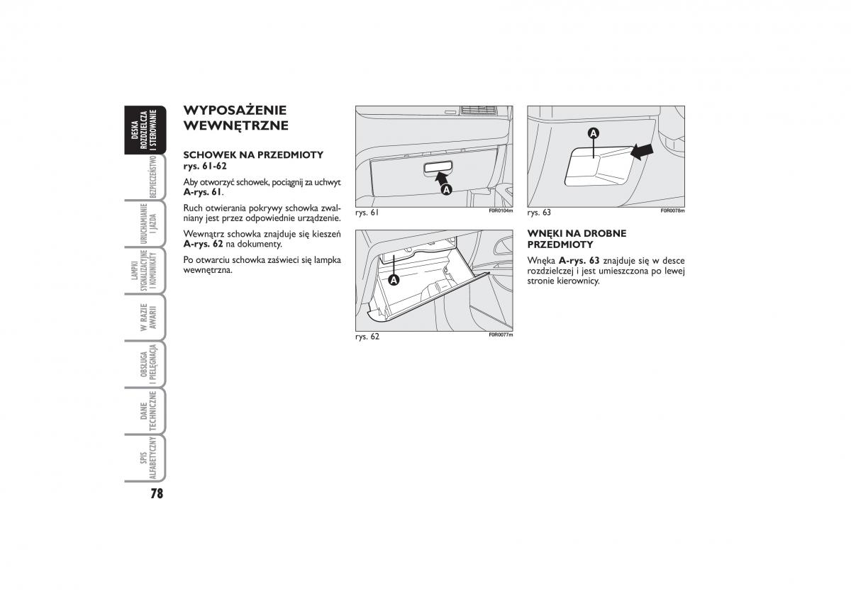 Fiat Linea instrukcja obslugi / page 79