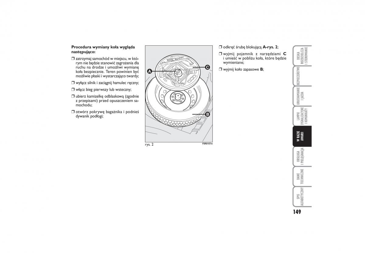 Fiat Linea instrukcja obslugi / page 150