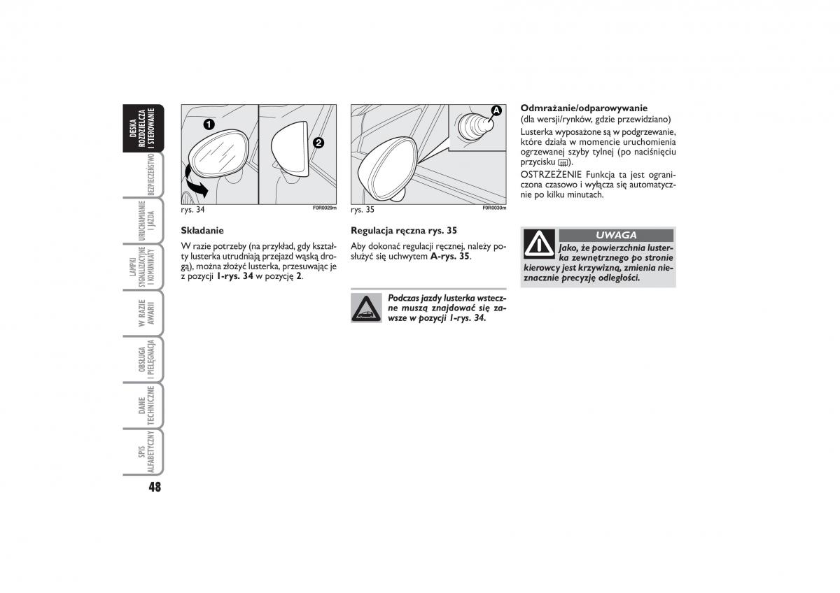 Fiat Linea instrukcja obslugi / page 49