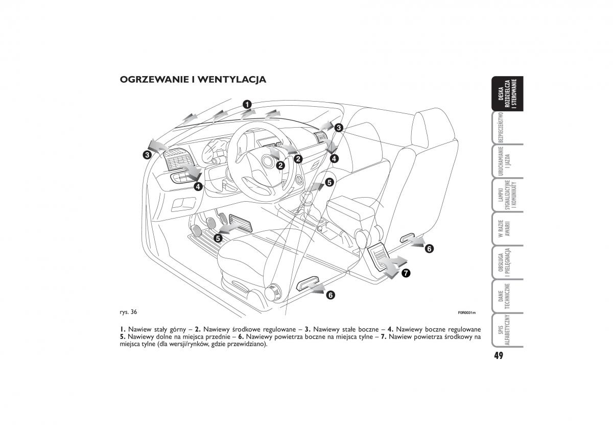 Fiat Linea instrukcja obslugi / page 50