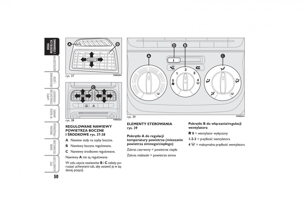 Fiat Linea instrukcja obslugi / page 51