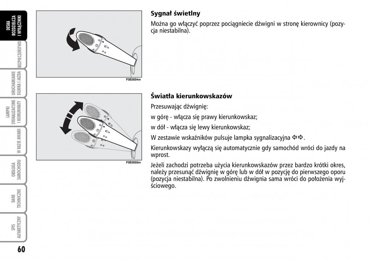 Fiat Multipla II 2 instrukcja obslugi / page 61