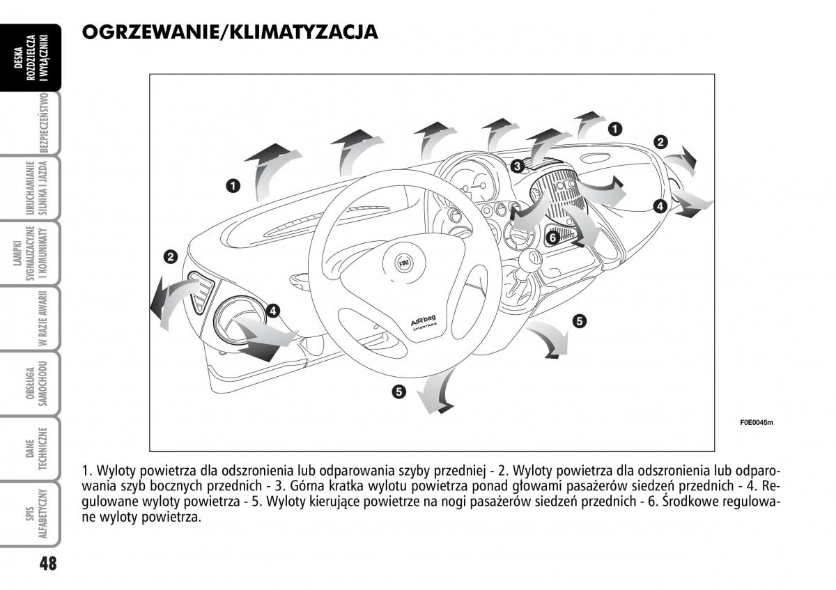 Fiat Multipla II 2 instrukcja obslugi / page 49