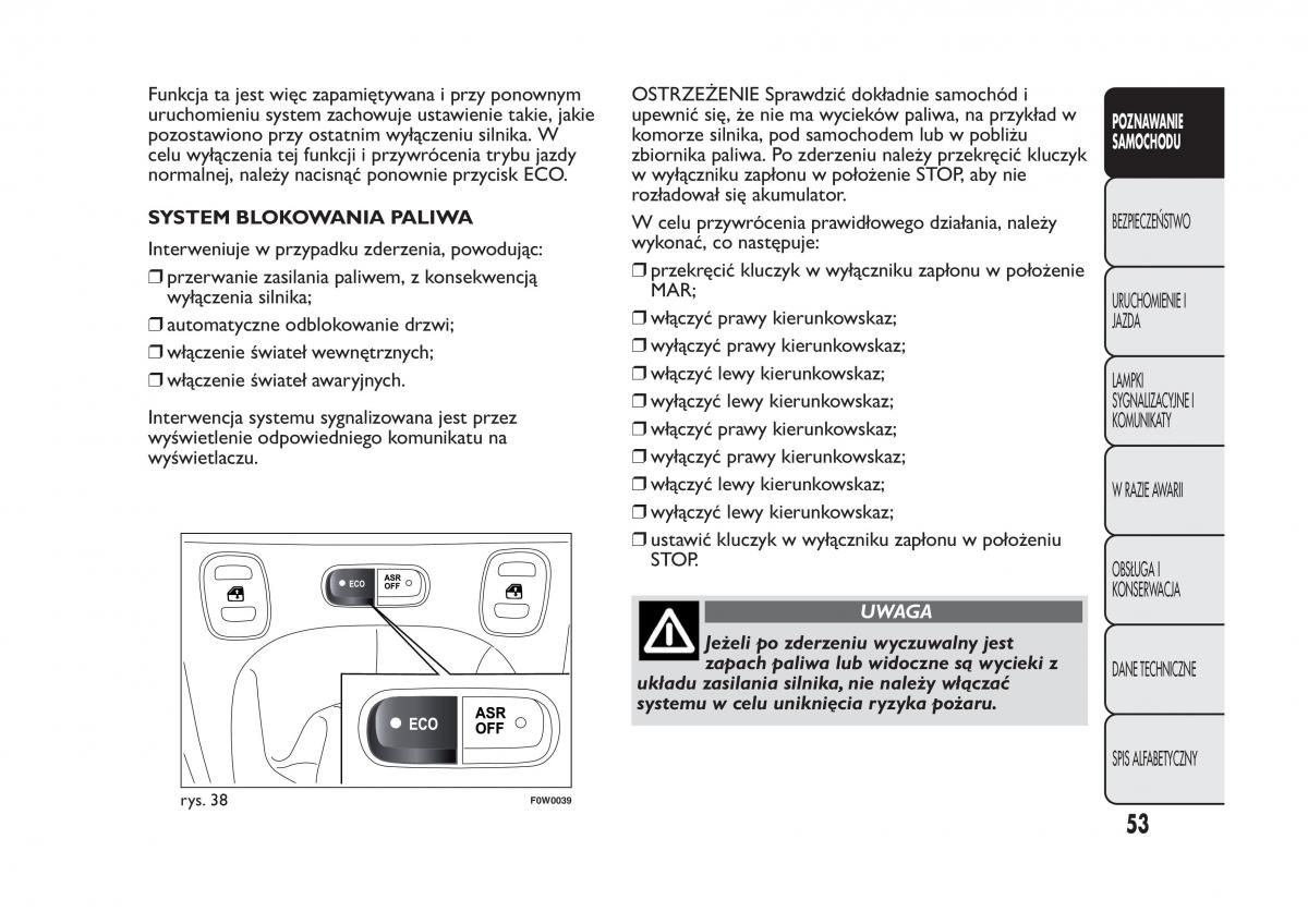 Fiat Panda III 3 instrukcja obslugi / page 57