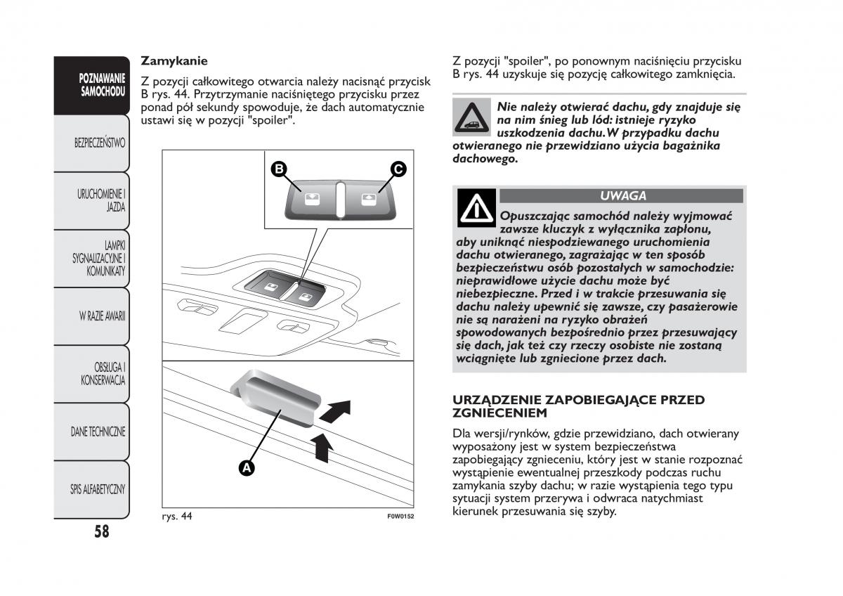 Fiat Panda III 3 instrukcja obslugi / page 62