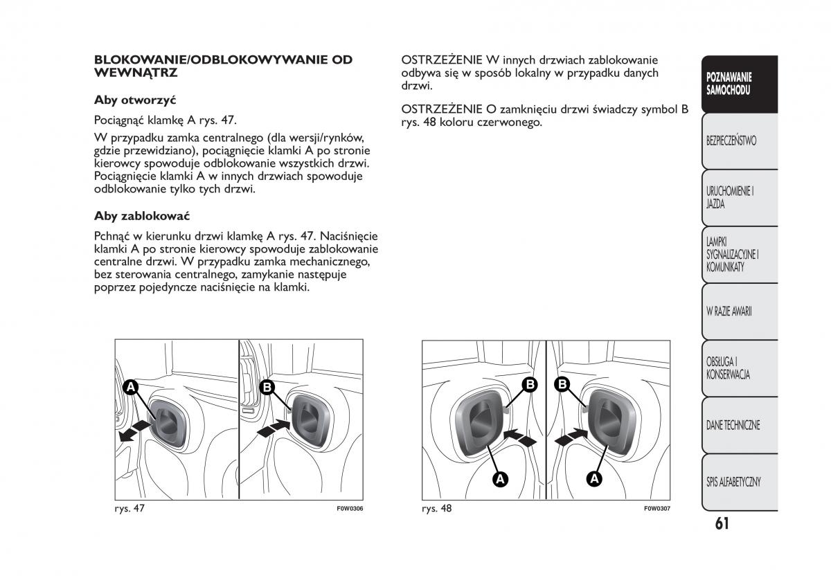 Fiat Panda III 3 instrukcja obslugi / page 65