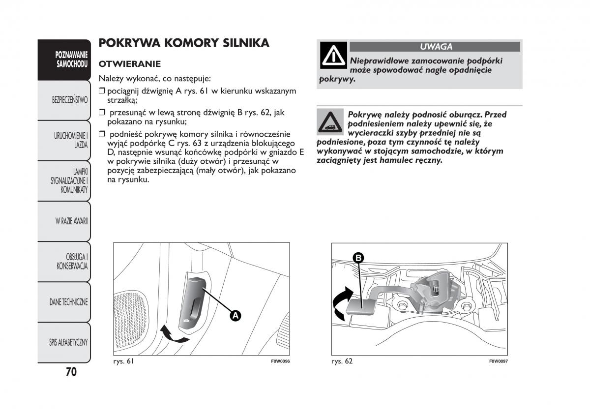 Fiat Panda III 3 instrukcja obslugi / page 74