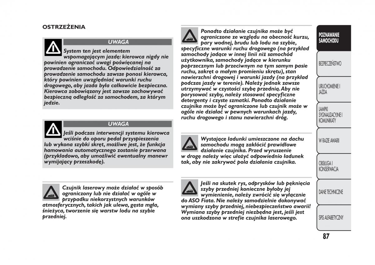 Fiat Panda III 3 instrukcja obslugi / page 91