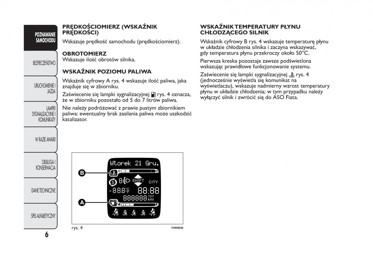 Fiat Panda III 3 instrukcja obslugi / page 10